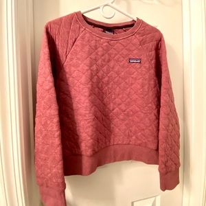 Patagonia | Quilted Crewneck (medium). Worn 1x